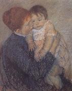 Mary Cassatt, Agatha with her child